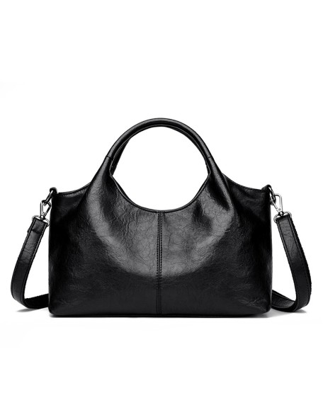 Genuine leather women's handbag handbag large-capacity crossbody bag shoulder bag soft leather hundred Tote