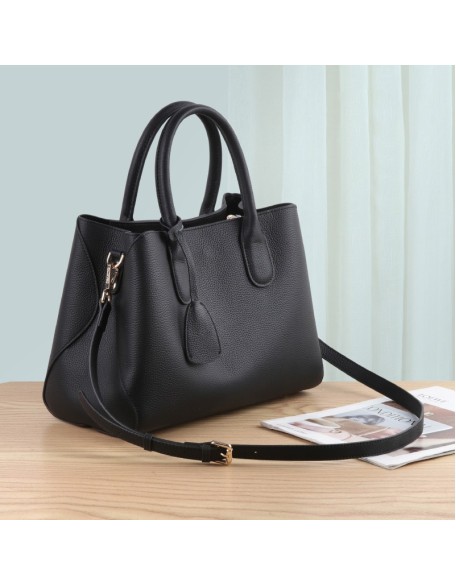 New leather women's bag large capacity cowhide handbag female middle-aged crossbody bag